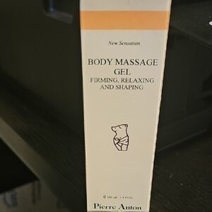 Body Massage Gel - Firming and Relaxing - White and Orange